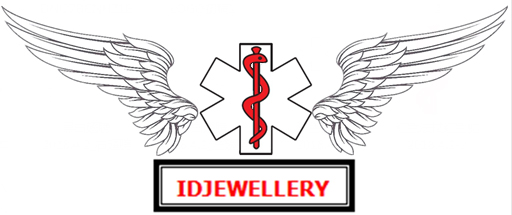 Medical ID Bracelets , Medical Alert  jewelry,  Medical ID jewelry, Factory 视网膜Logo